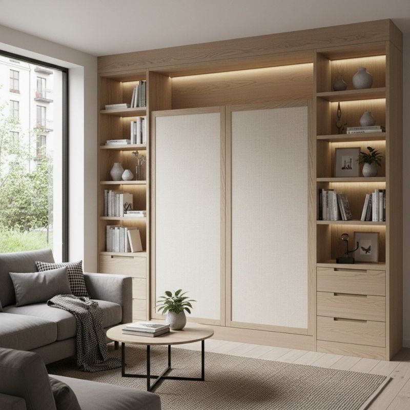Built In Bookshelves Installation in Fairfax, VA