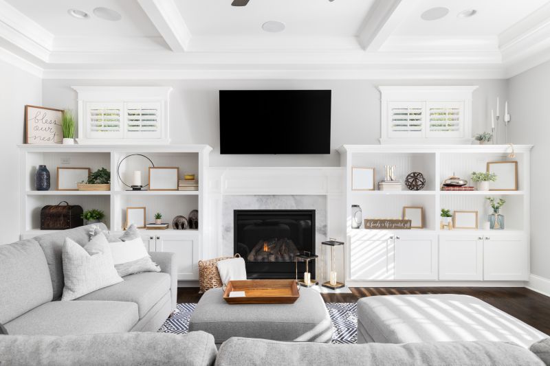 Fireplace Cabinet Installation in Raleigh, NC