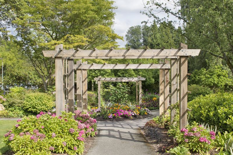 Garden Arbor Installation in Wilmington, NC