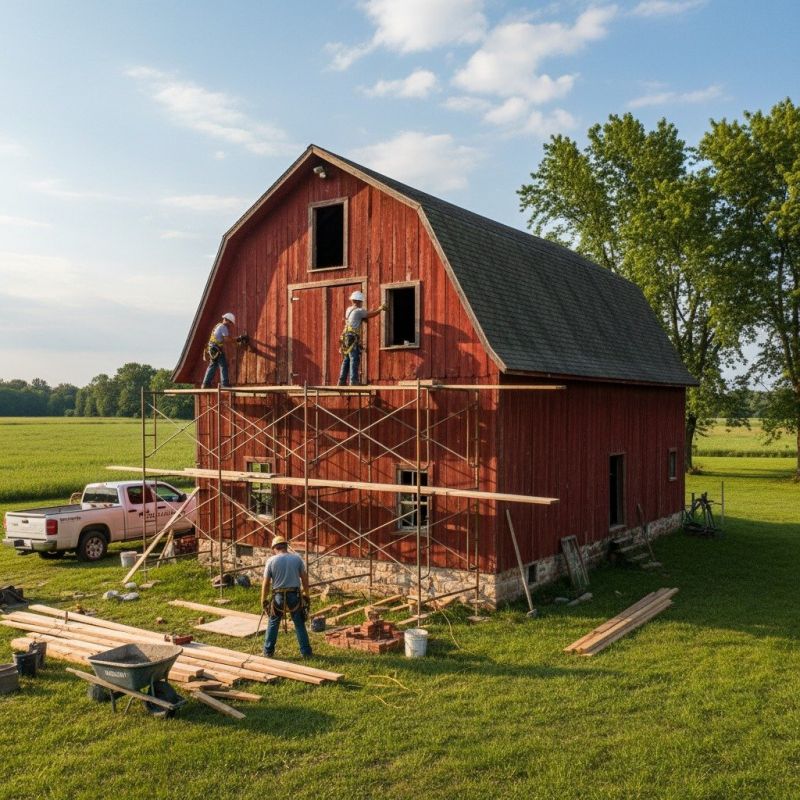 Barn Wall Repair in Olathe, KS